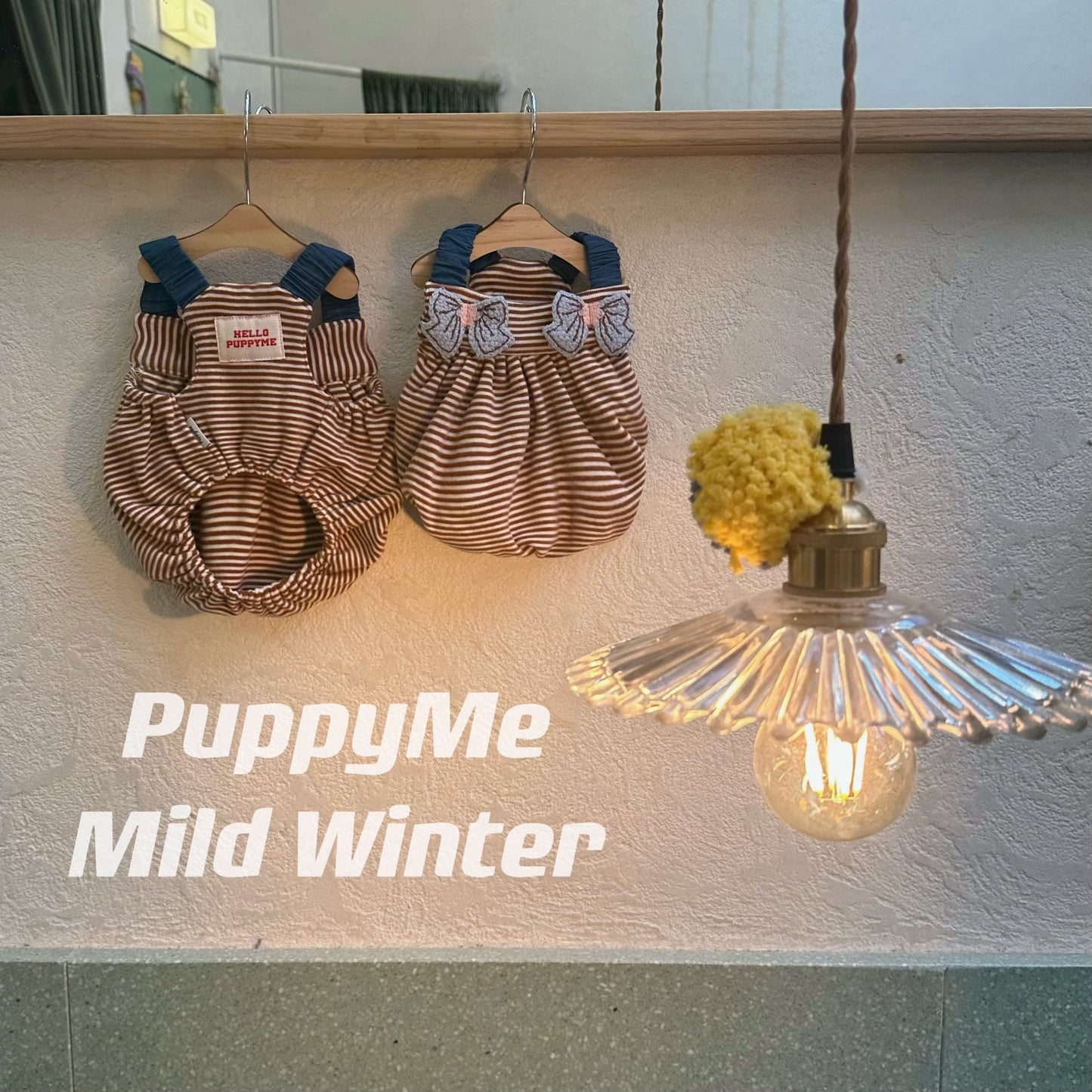 ☆ダブルリボンストライプバルーンワンピ☆