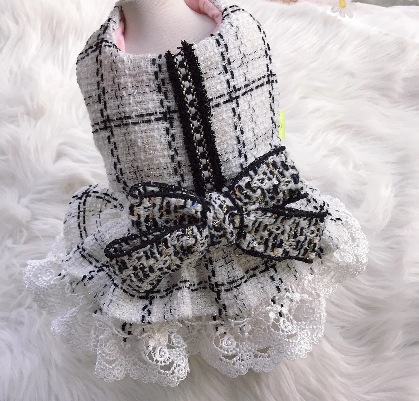 ☆ツイードフリルワンピース☆