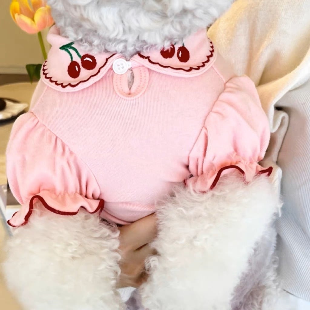☆チェリーパフスリーブシャツ☆