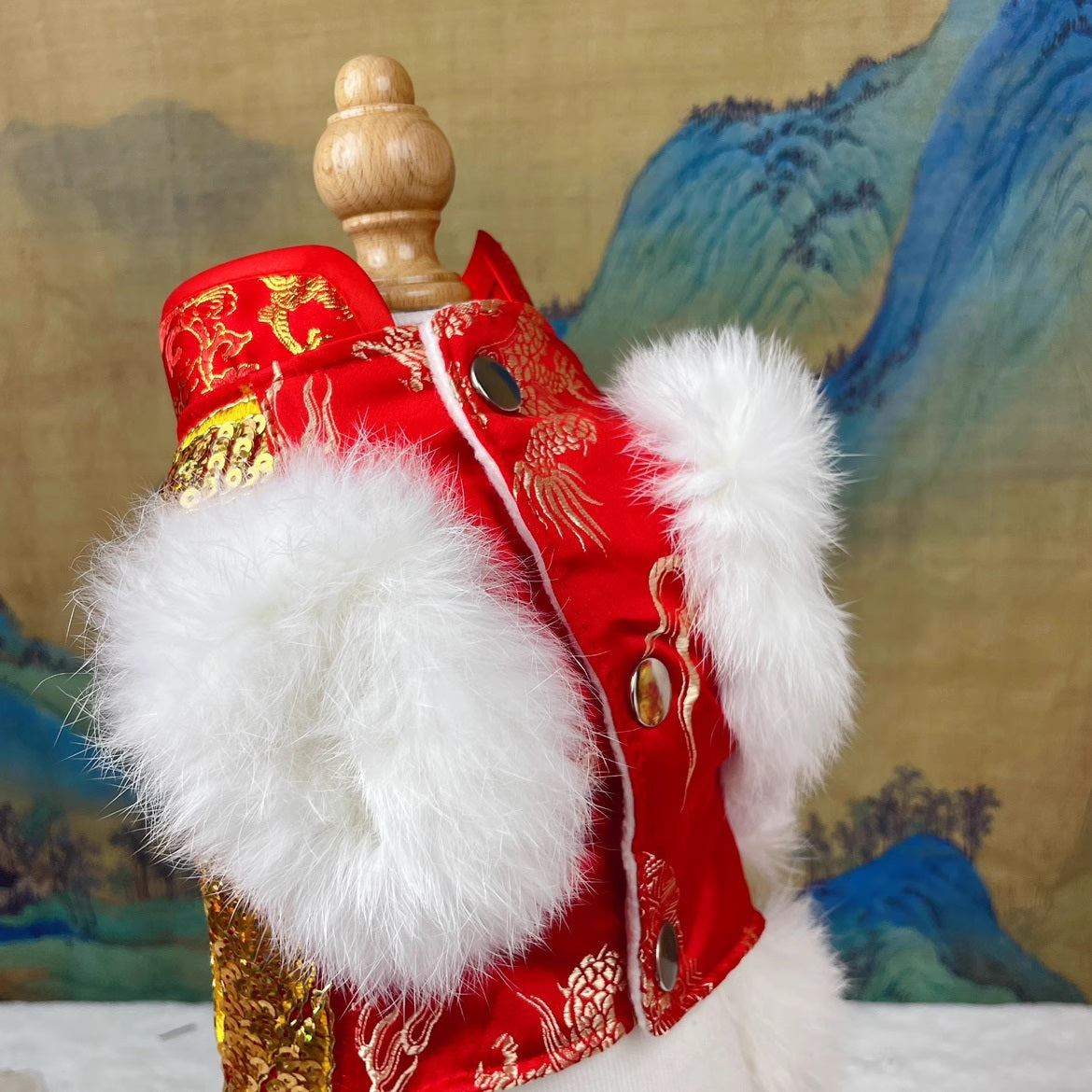 ☆【受注生産品】チャイナドレス風 ドラゴントップス&ワンピース☆