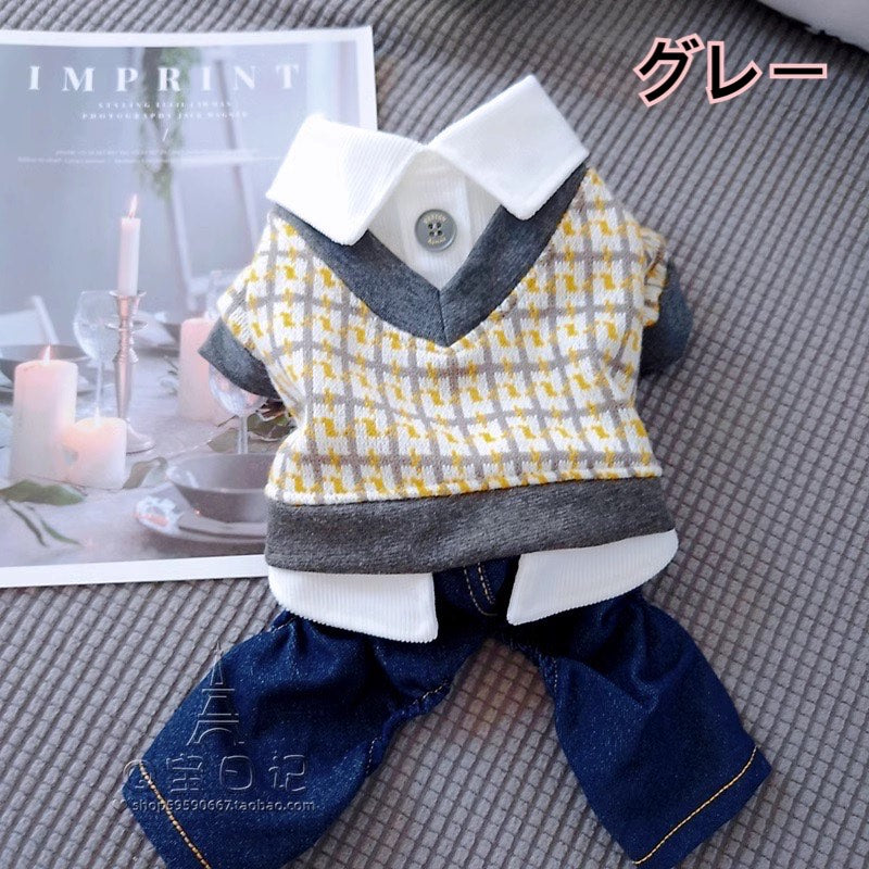 ☆セーター&デニムロンパース☆