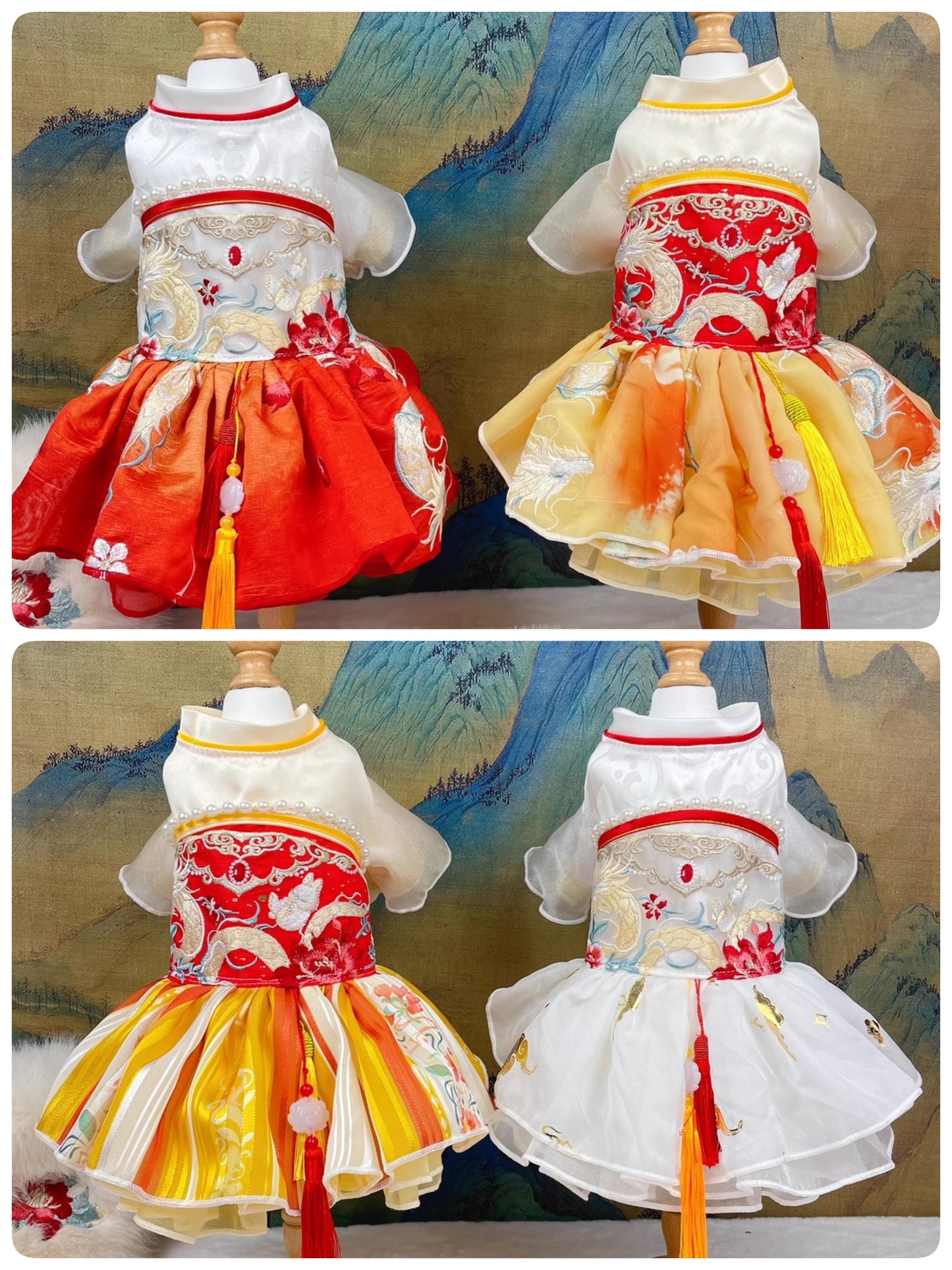 ☆【受注生産品】チョゴリ風ドレス☆
