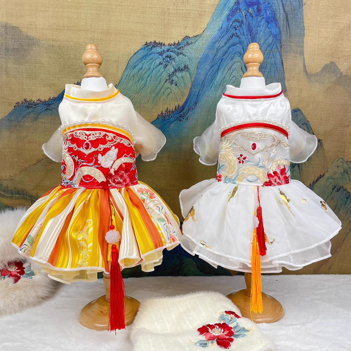 ☆【受注生産品】チョゴリ風ドレス☆