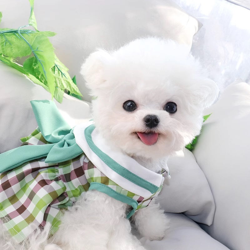 ☆セーラーカラー チェック柄ワンピース☆