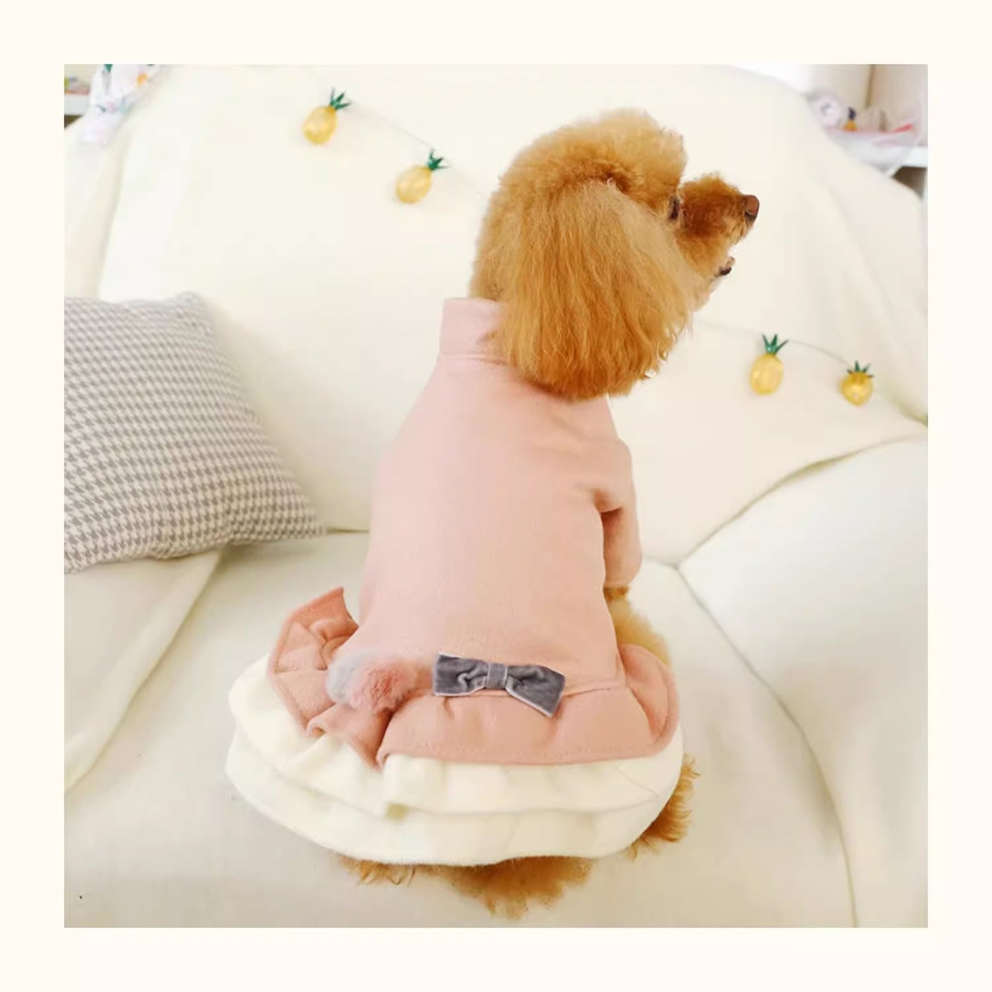 ☆裾切り替えワンピース☆