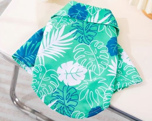 ☆アロハシャツ リーフ柄☆