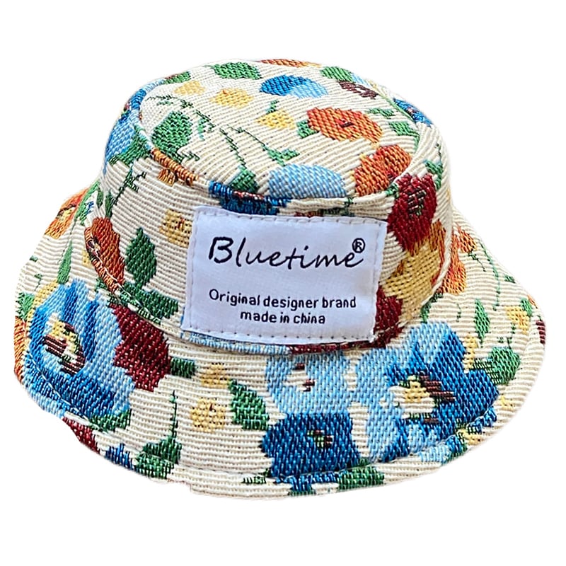 ☆デニム×アンティークバケットハット☆