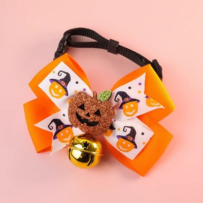 ☆ハロウィン リボン首輪☆