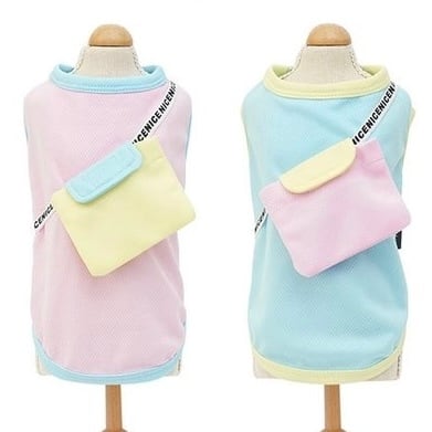 ☆バックポシェットTシャツ☆保冷剤ポケット付