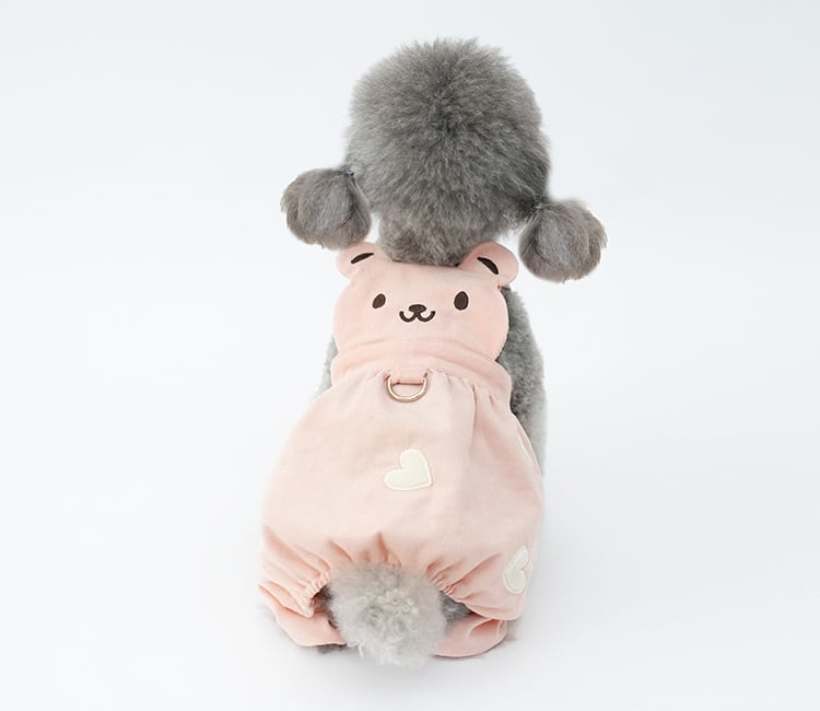 ☆BEARハート柄サロペット☆