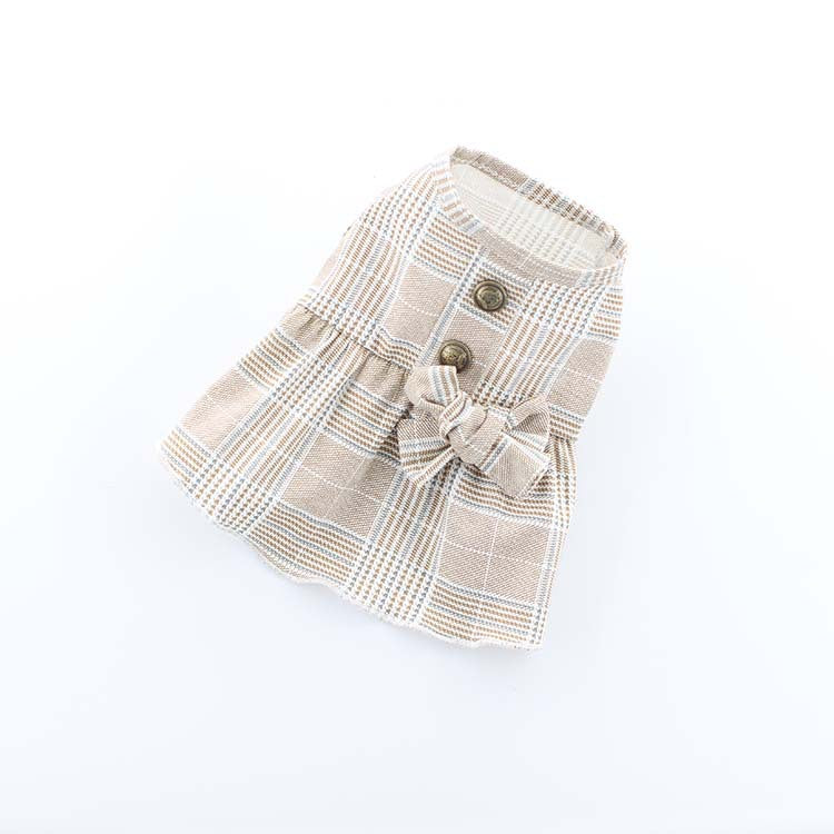 【即納品】チェックリボンワンピース&チェックリボンシャツ☆