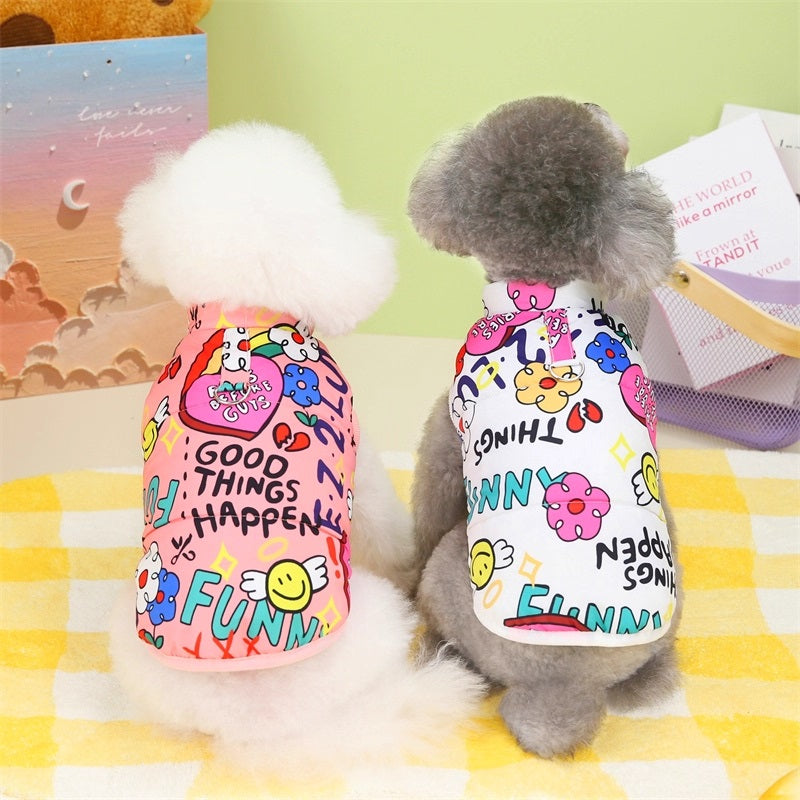 ☆カラフルダウンベスト☆