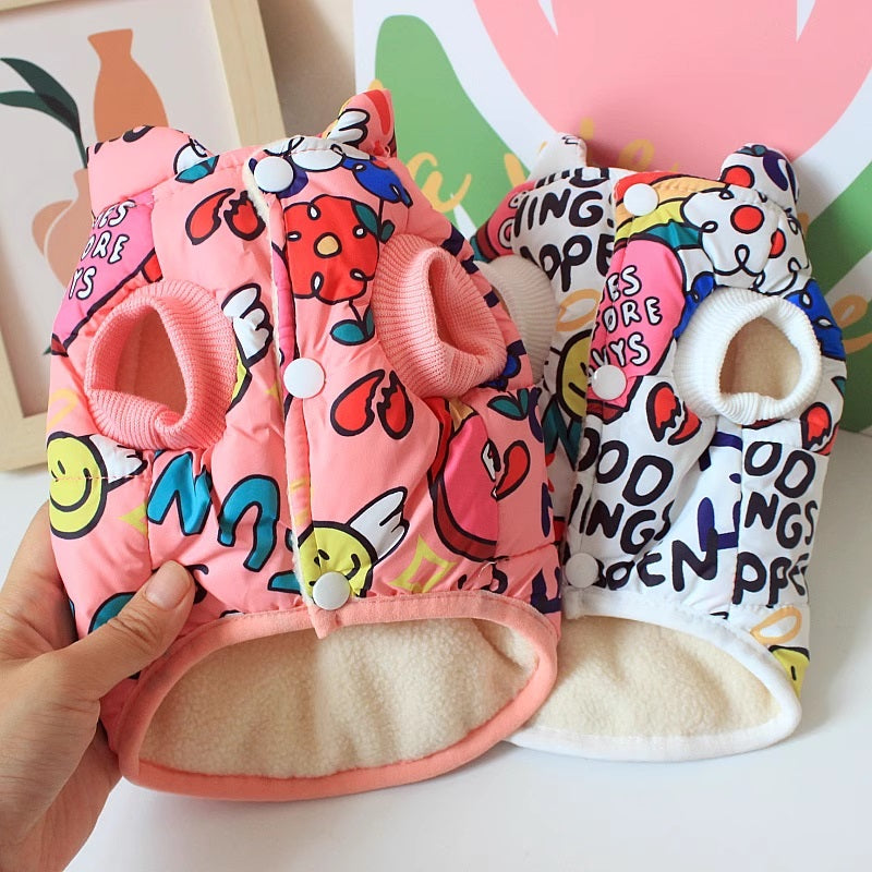 ☆カラフルダウンベスト☆