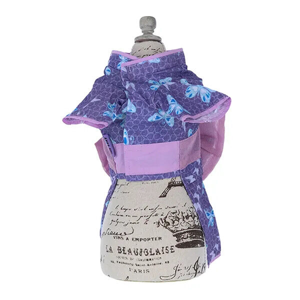 ☆2023春夏 ANNA SUI（アナ スイ）蝶デザイン浴衣 <お揃いのシュシュ付き>☆