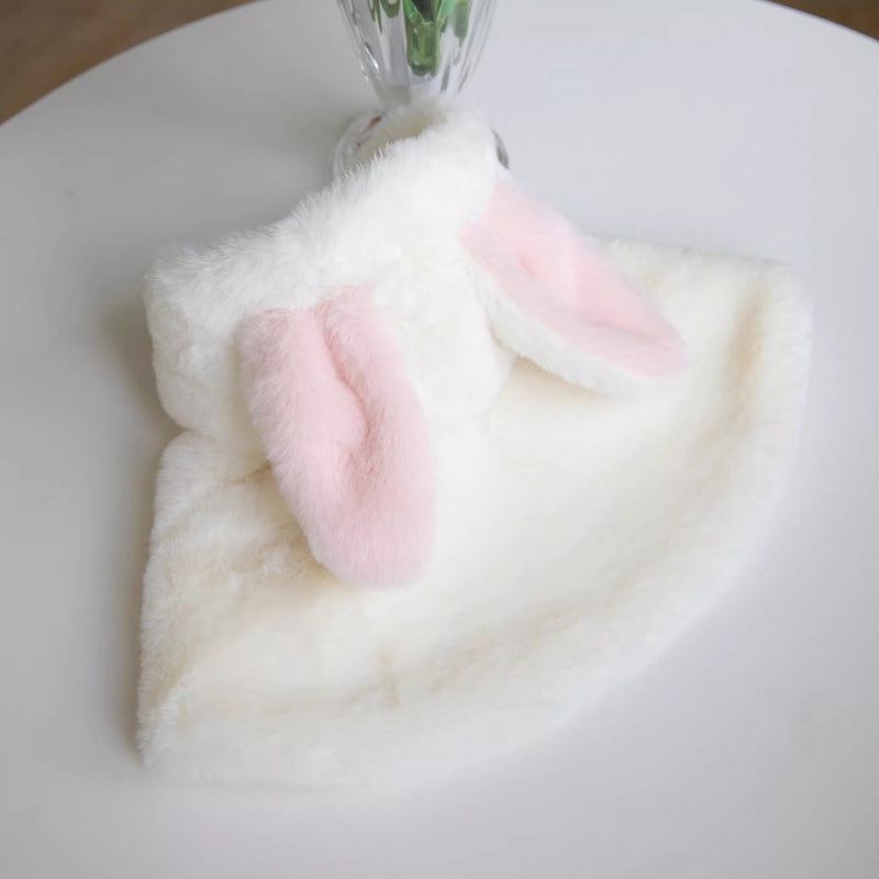 ☆ふわもこウサ耳マント☆