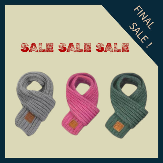 ☆韓国風ニットマフラー☆即出荷可能商品【FINAL SALE！】