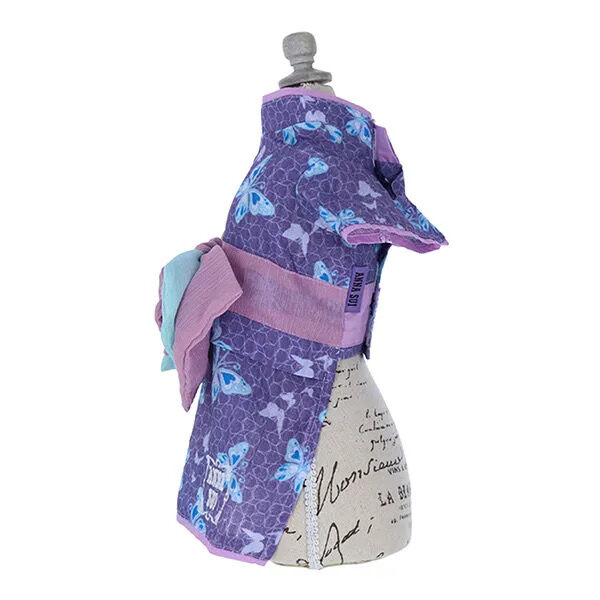 ☆2023春夏 ANNA SUI（アナ スイ）蝶デザイン浴衣 <お揃いのシュシュ付き>☆