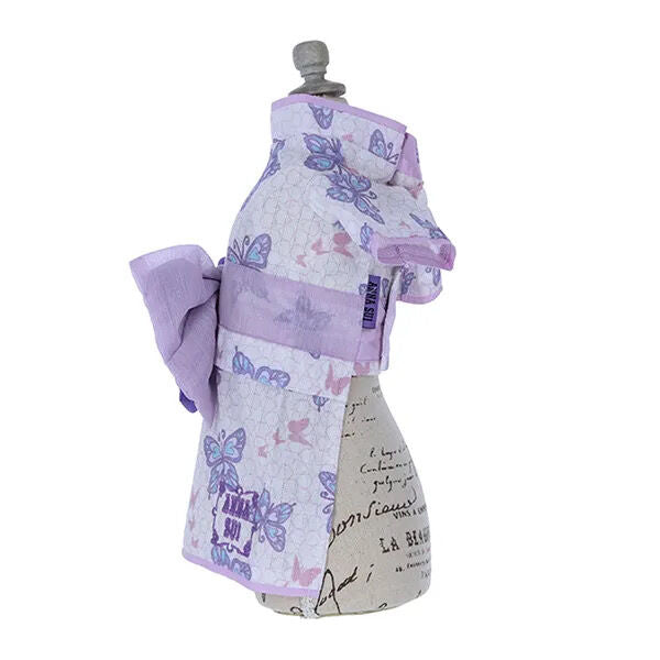 ☆2023春夏 ANNA SUI（アナ スイ）蝶デザイン浴衣 <お揃いのシュシュ付き>☆